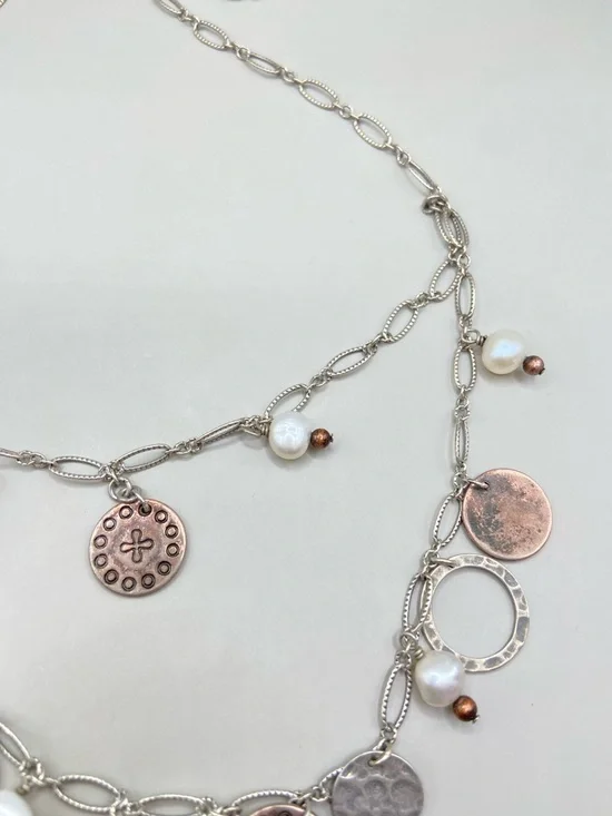 Silpada Cha Cha Coin Necklace - Picture 6 of 9